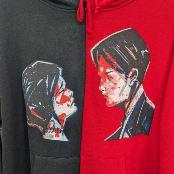 HOST PICK🎉 NWOT My Chemical Romance Three Cheers For Sweet Revenge Split Hoodie - Picture 4 of 5